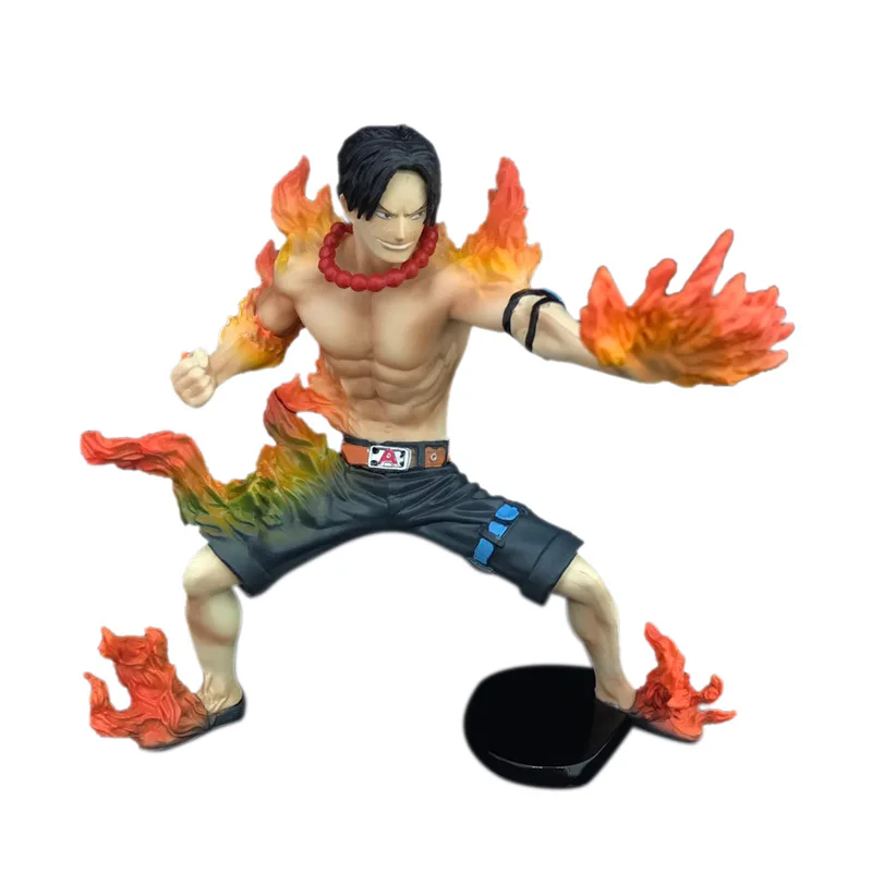 

Anime One Piece Portgas.D. Ace With Fire Ace 36th PVC Action Figure Doll Collectible Model Baby Toy Christmas Gift For Children
