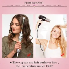 Для женщин коричневый парик с челкой длинные градиент Цвет синтетические волосы для Косплэй знакомства SSwell