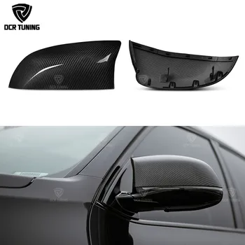 

For BMW X5M F85 X6M F86 Carbon Fiber Rear View Mirror Cover Dry Carbon Add on style & Replacement Style 2 pics/pair 2015 - UP