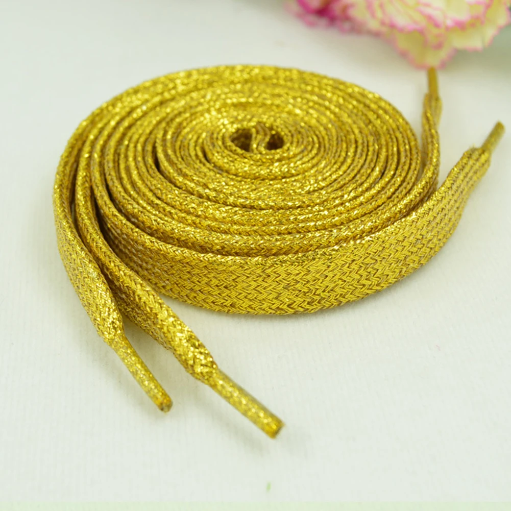 Шнурки танцевальные кроссовки плоские подарки RFID Блокировка Shimmery Cheer для