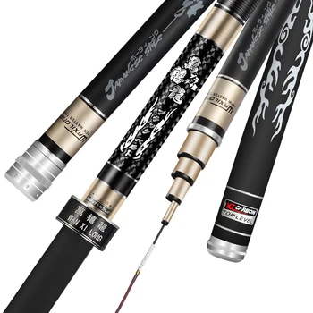 

Hard FRP Fishing Rod Telescopic Ultralight Fishing Pole for Freshwater Stream BHD2
