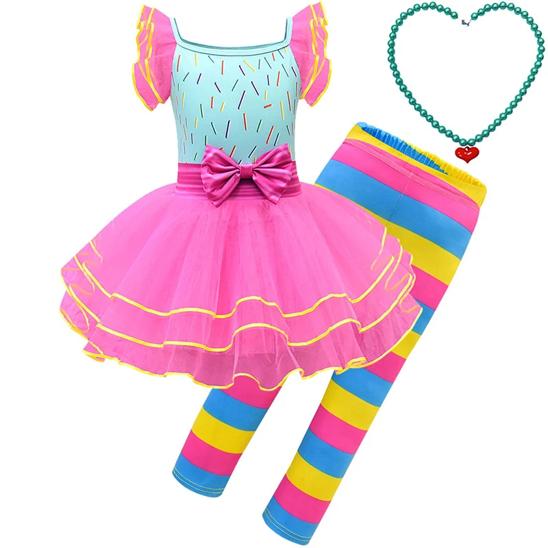 Платье Нэнси для маленьких девочек нарядное детское бальное платье Нэнси, платье-пачка с рукавами-крылышками, комплекты со штанами летняя повседневная одежда для маленьких детей - Цвет: Nancy Dress Set 1