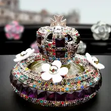 Автомобиля духи автомобильные аксессуары духи crown Драгоценности алмаз один держатель духи