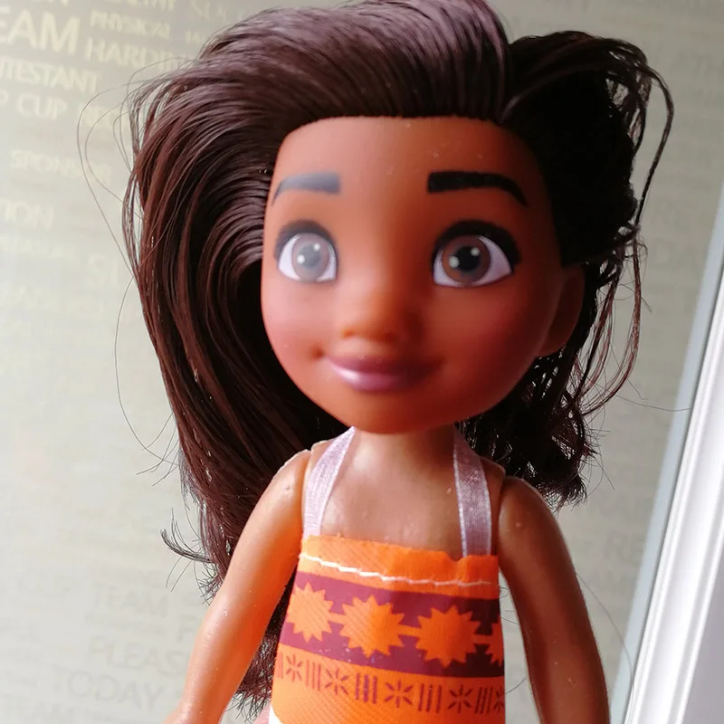 16 см Моана принцесса Легенда Мауи Heihei куклы ПВХ милые модели игрушки Фигурки Игрушки для девочек Детский Рождественский подарок детские игрушки