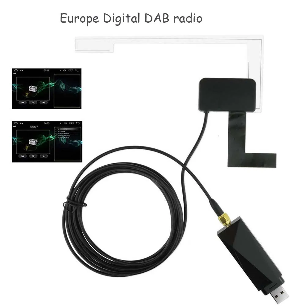 JINSERTA мини DAB радио тюнер приемник Цифровой аудио вещания USB DAB передатчик для Android Поддержка приложение управления