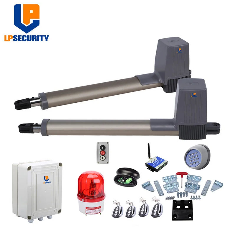 Lpsafety электрические ворота/электрические распашные ворота 300 кг 600 двигателя