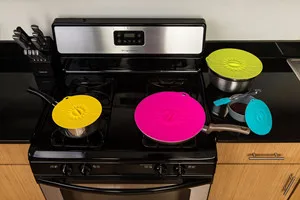 WALFOS силиконовая кухонная посуда крышка кастрюли Крышка для кастрюли/горшок в форме цветка пробка для разлива кухонные инструменты крышка сковороды крышка