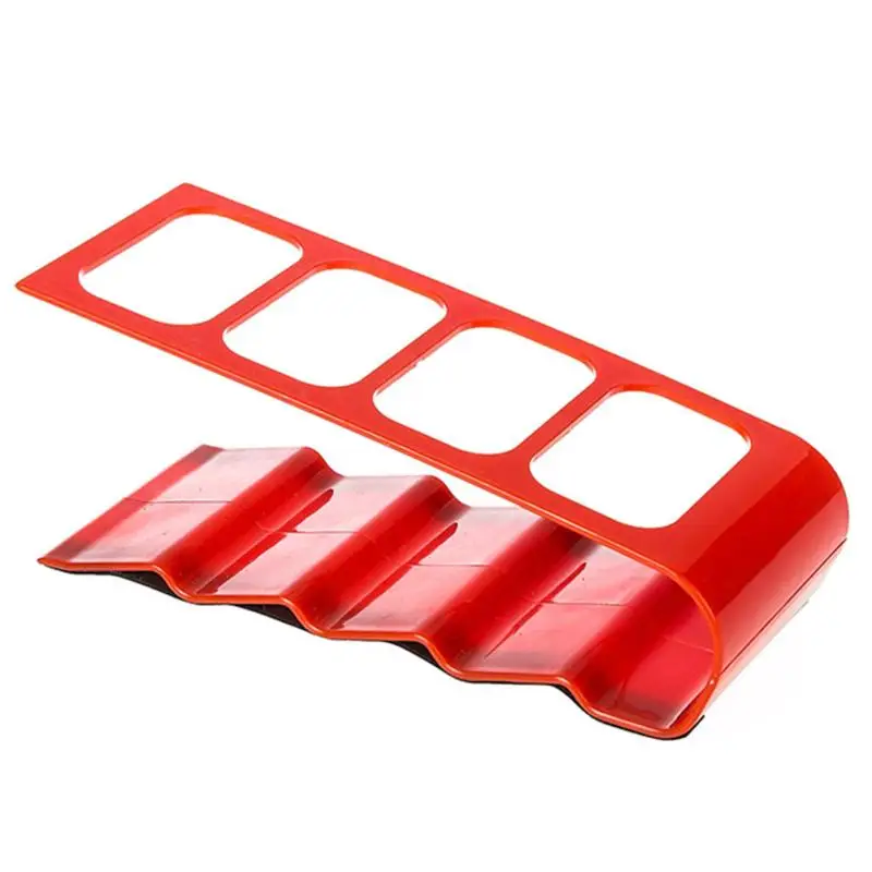 4 Grid Remote Controller VCR TV DVD Step Mobile Phone Storage Rack Iron Desktop Stationery Holder For Home Supplier | Дом и сад