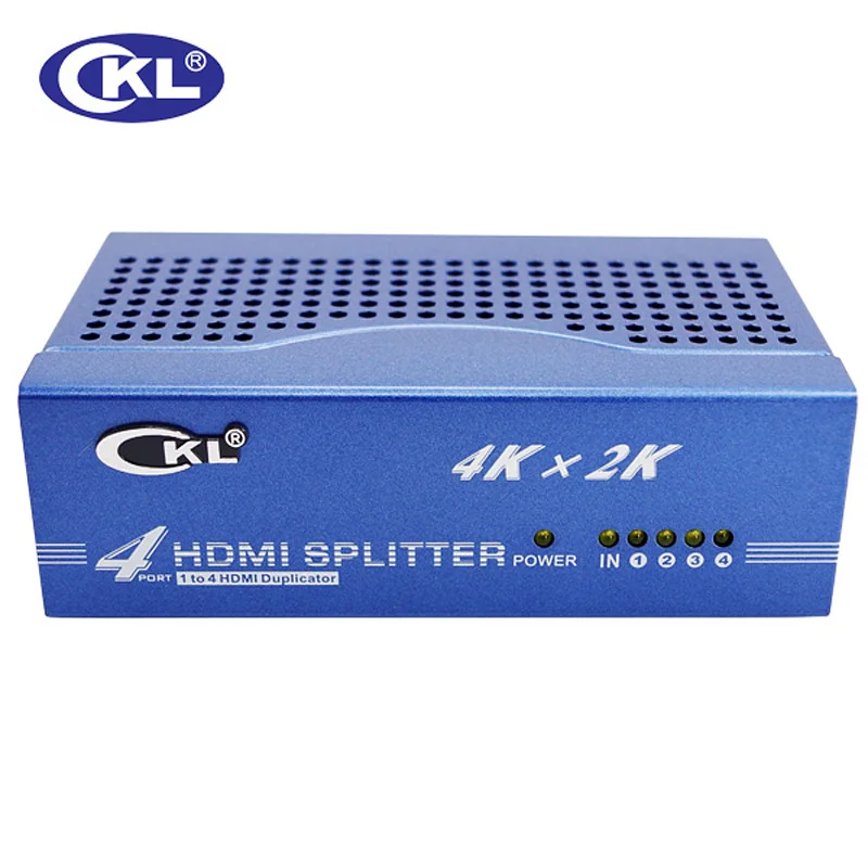 CKL HD-9442 4 порта 3D HDMI 1,4 v разветвитель 1 в 4 выход 1x4 HDMI распределитель HDTV 2 K x 4 K 4 K* 2 KVedio