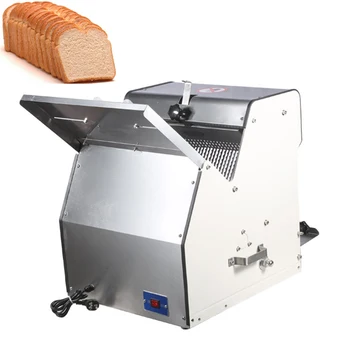 

Automatic Electric 31 Slices Square Bread Slicer Machine Stainless Steel Steamed Bun Slicer Commercial Toast Slicing Machine