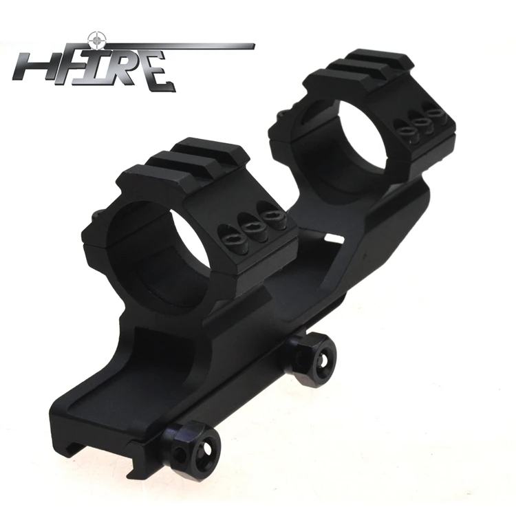 HFIRE GDT AR15 AR 15 M4 Cantilever 1" (30mm) offset scope rings one