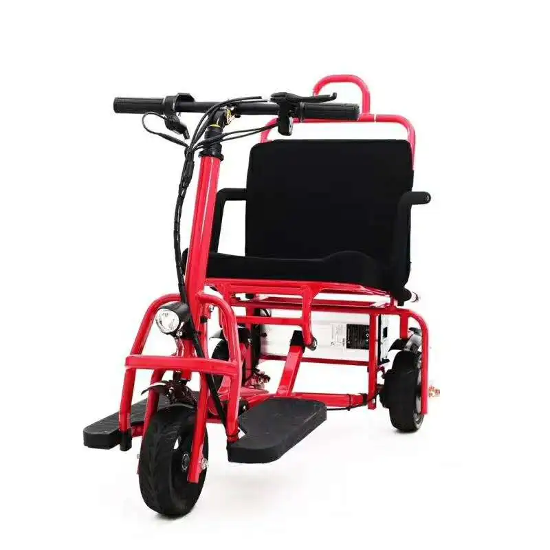 Top UBGO 48V10A Single Driver Motor Powerful Three wheel Electric Scooter 10 Inch E-Scooter 1