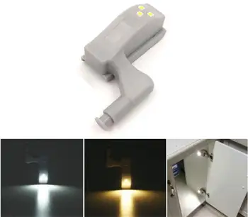

LED Under Cabinet Light Universal Wardrobe Light Sensor Led Armario Inner Hinge Lamp For Cupboard Closet Kitchen