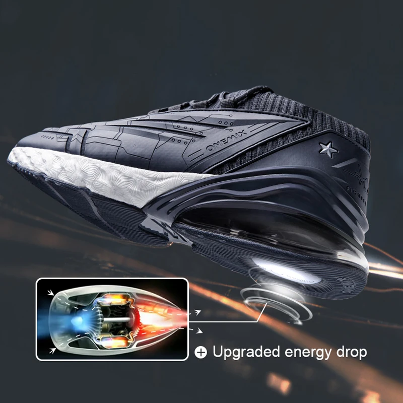 ONEMIX Men Running Shoes 95 Leather Upper Air Cushioning Soft Midsole Sneakers Casual Outdoor Shoes Max EU 47 ONEMIX Men Running Shoes 95 Leather Upper Air Cushioning Soft Midsole Sneakers Casual Outdoor Shoes Max EU 47