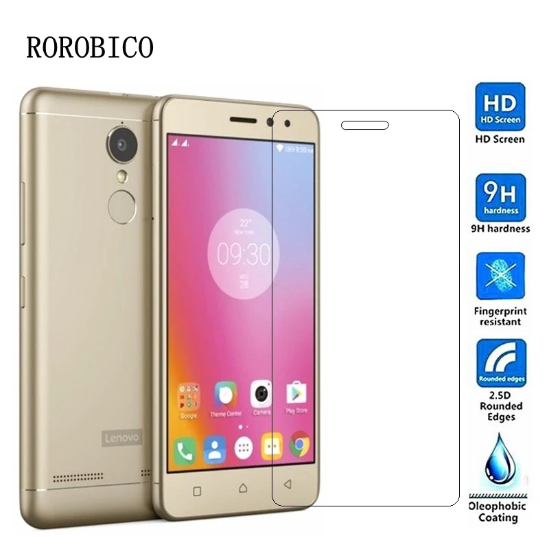 ROROBICO Tempered Glass For Lenovo K6 / Power Screen Protector Film K6Power 0.26mm Ultra Thin Scratch Proof | Мобильные телефоны и
