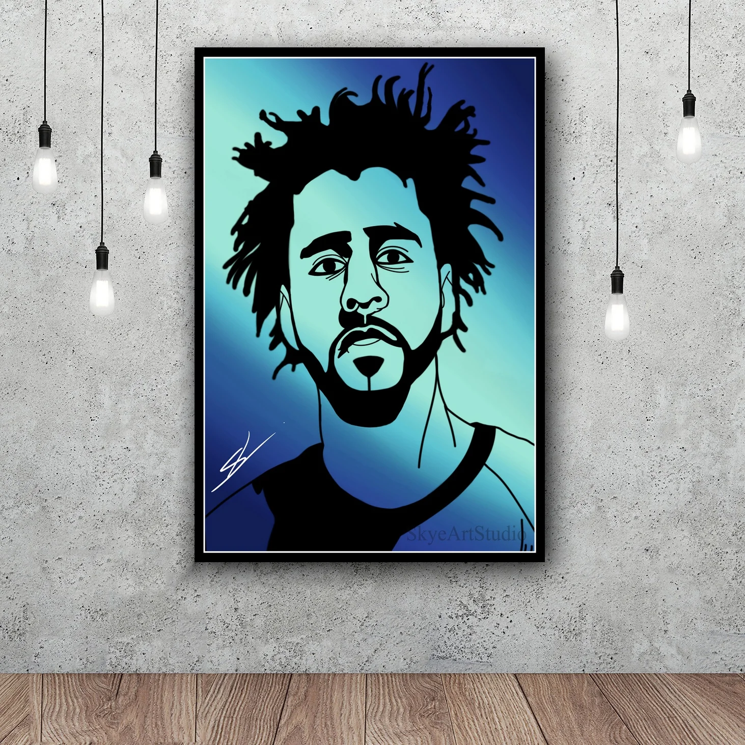 Daimond живопись volledig BLINGIRD Кендрик Ламар J Cole Рэппер diamond вышивка значки Алмазная