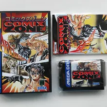 MD игра: COMIX ZONE(японская версия! Коробка+ инструкция+ картридж