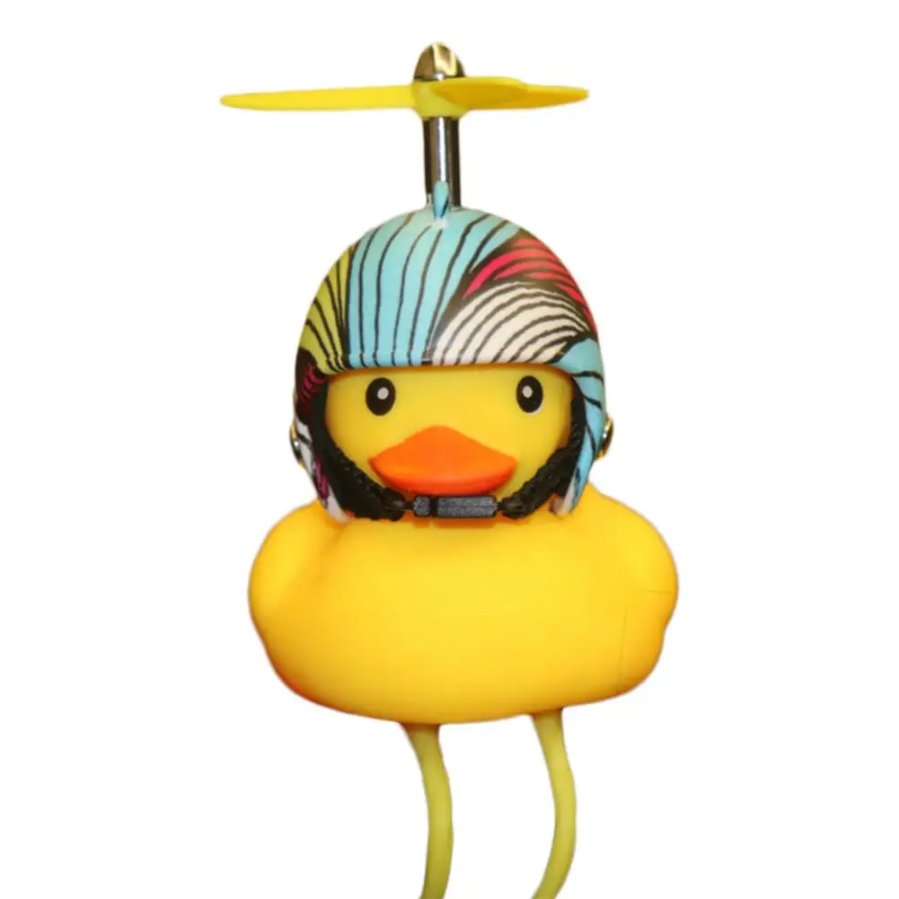 Bicycle Bell Broken Wind Duck Mtb Road Bike Moto Riding Light Cycling Small Yellow Duck Helmet Child Horn Bicycle Accessories