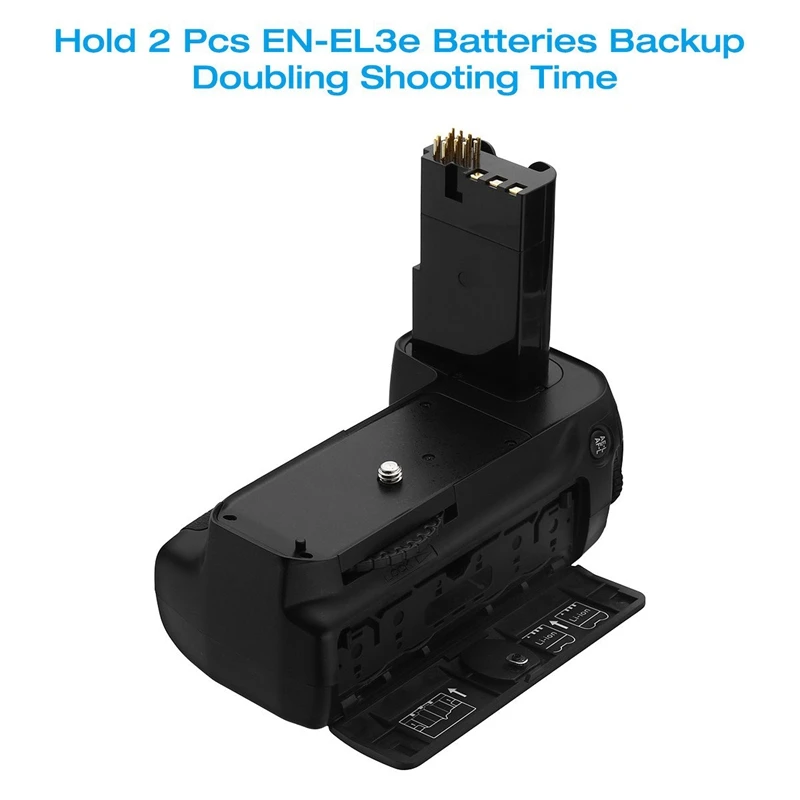 MB-D80 Battery Grip For Nikon D80/D90 Camera Work With EN-EL3e Battery Or 6 AA-Size Battery