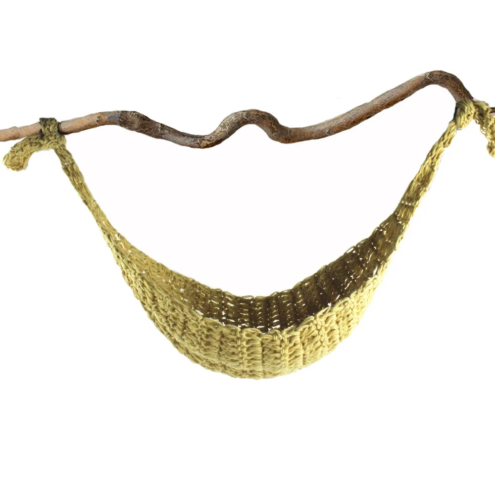 Creative Newborn Photo Props Hammock Wool Handmade Knit Hook String Bag Baby Photography Props Studio Fotografia Accessories