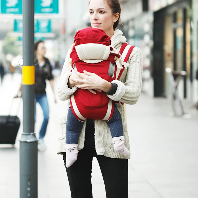 Baby Carrier Multifunction Cotton Hip Seat Baby Care Ergonomic Design Toddler Sling Wrap Rider Infant Protection Backpack BB3047 (8)