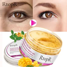 40Pcs/Box RtopR Eye Mask Mango Golden Osmanthus Bright And Nourishing Eye Care Anti-Puffiness Dark Circle Anti-Aging Treatment