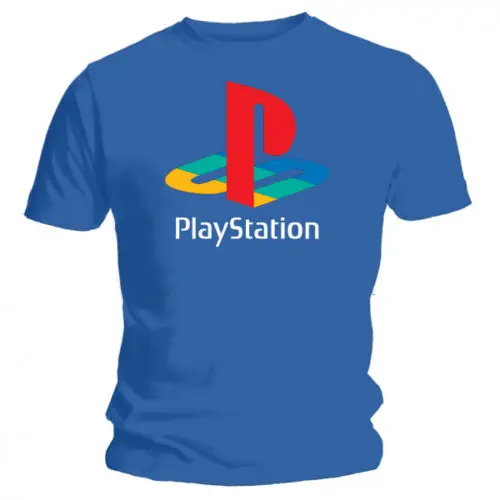Playstation - New Gaming T-Shirt - Blue  Cool Casual pride t shirt men Unisex New Fashion tshirt free shipping tops ajax