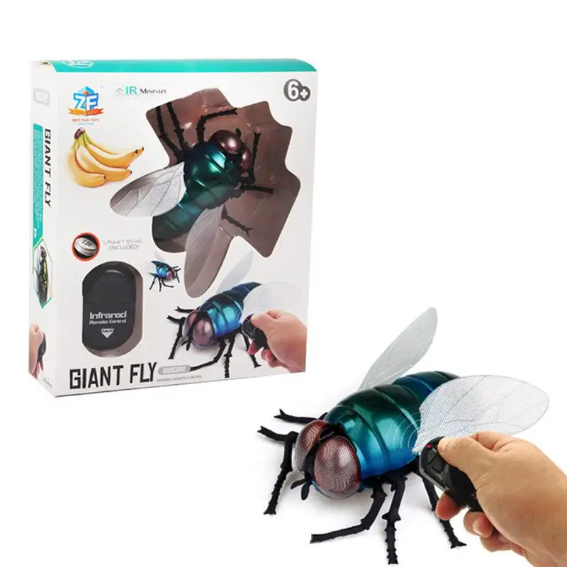 

RCtown Creative Simulation Remote Control Mock Fake ladybug Prank Insects Joke Scary Tricky Fly Bee Ladybug Toys D30