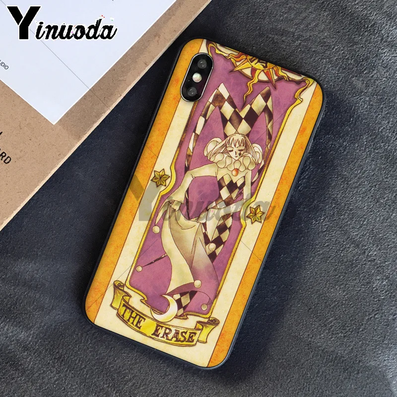 11pro MAX Alpha sakura card captor cardcaptor чехол для телефона с голосовой картой Apple iPhone 8 7 6 6S Plus X XS 5