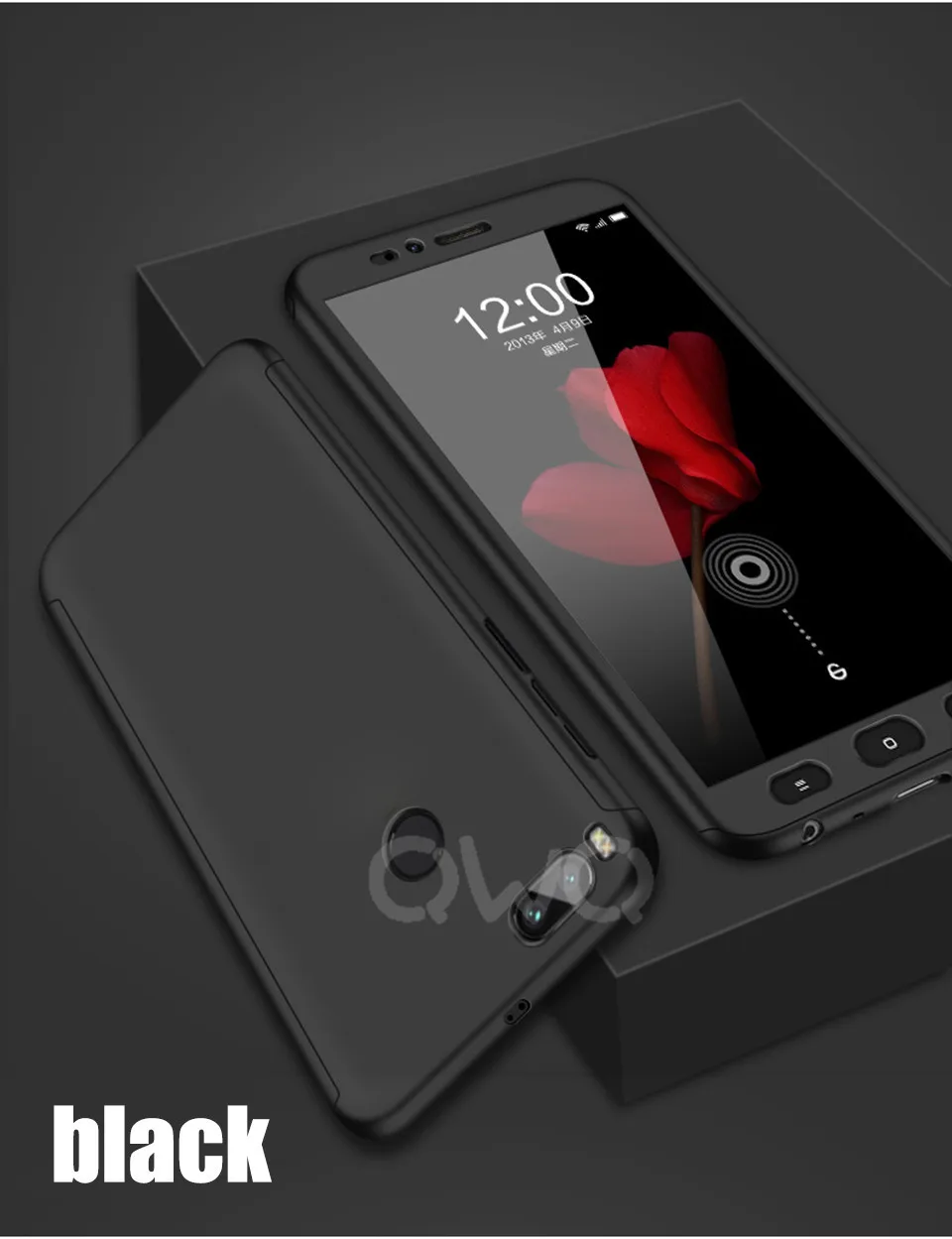 360 Degree Protection Hard Cases For Xiaomi Redmi 4X 4A 5A 5 5 Plus Note 5 5A Shockproof Full Cover  Phone Shell 9