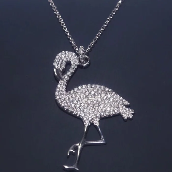 

Designer Fashion 925 Sterling Silver Jewelry 3A Cubic Zirconia Party Adjustable Necklace