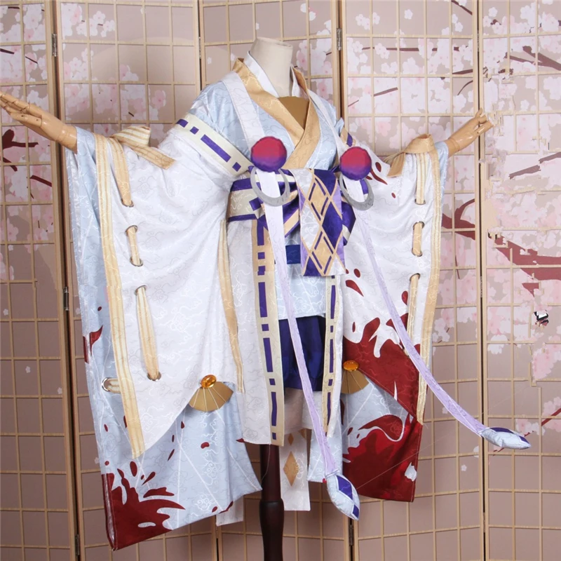 Костюм для косплея SSR Yi Mulian из игры Onmyoji женское платье Униформа костюмы на