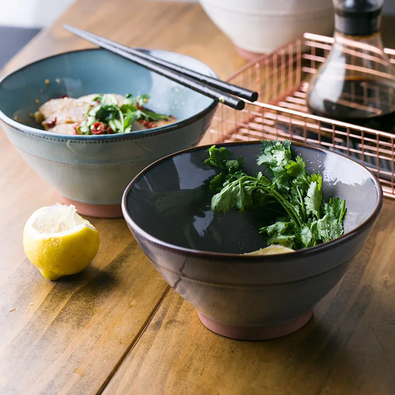 Западный стиль керамическая миска для супа креативная нерегулярная ramen миска для десерта салат домашние персонализированные блюда чаша