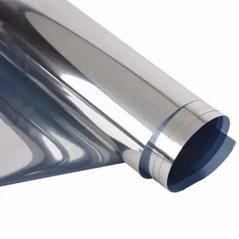 

Silver Window Glass Film One Way Mirror Solar tint Heat control anti-uv Stickers Solar Reflective Home Decoration