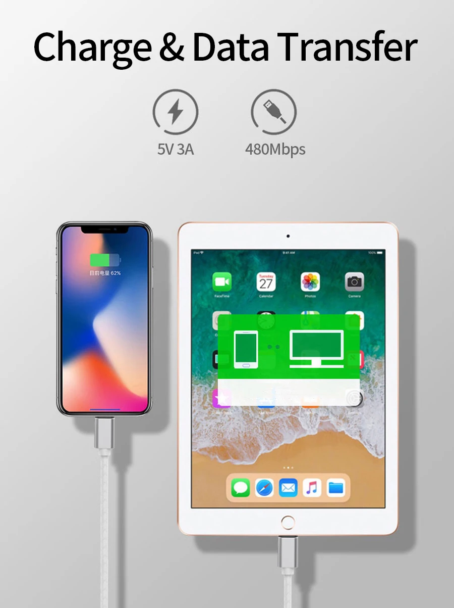 Магнитный кабель Micro USB MANTIS 3A для быстрой зарядки iPhone X XS type C, зарядное устройство USB C, магнитный кабель для телефона samsung Xiaomi