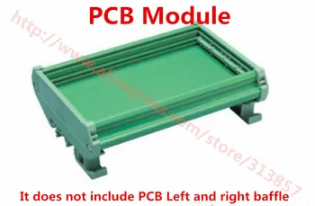 

PCB module Bracket shell width 72mm length 60mm adapted to DIN Rail mounting adapter