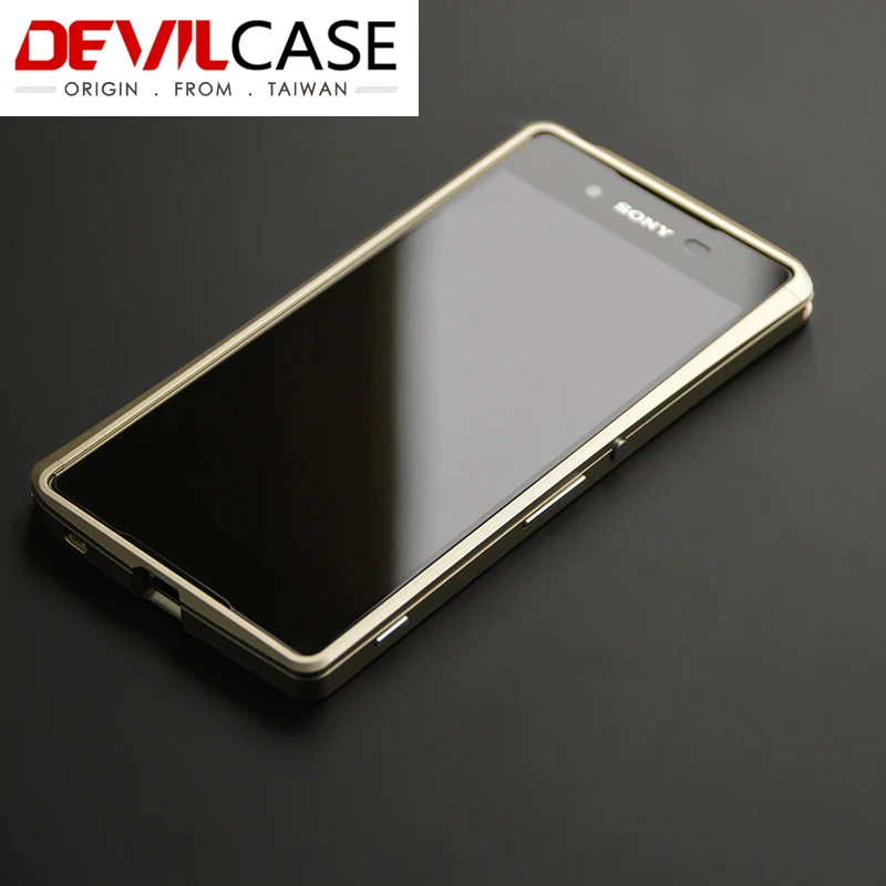 DEVILCASE для SONY Z3+ CNC вырез металлический бампер для XPERIA Z3 Plus/Z4 защитные аксессуары