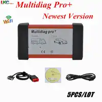 5pcs/lot Best Single Board Multidiag pro+ TCS VCI 2016.00 Keygen For Car&Truck multidiag bluetooth with high performance
