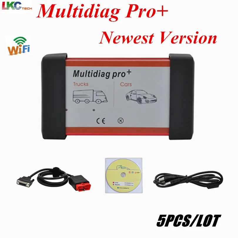 

5pcs/lot Best Single Board Multidiag pro+ TCS CDP 2016.1 Keygen For Car&Truck multidiag bluetooth with high performance