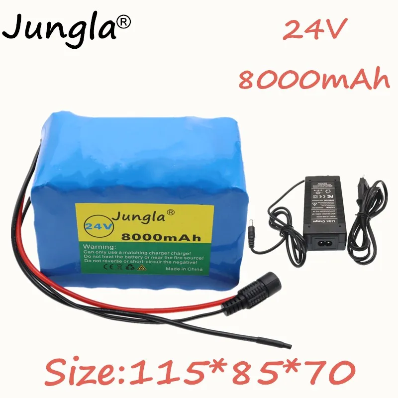 

Original 24V 8Ah 6S4P 18650 Li-ion Battery pack 25.2v 8000mAh Electric Bicycle Moped /electric/lithium Ion Battery Pack+ Charger