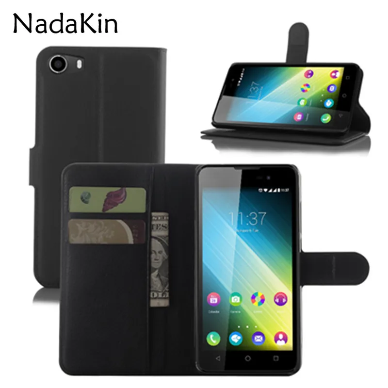 

Flip PU Leather Wallet Case For Wiko Lenny 2 High Quality Cover For BLU Advance 5.0 With Stand Function and Card Holder