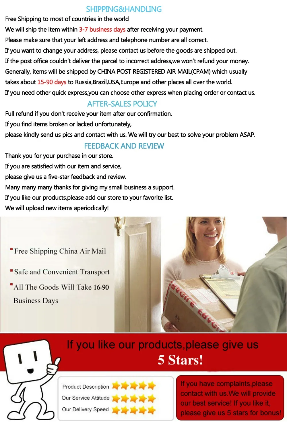 after-sale mold