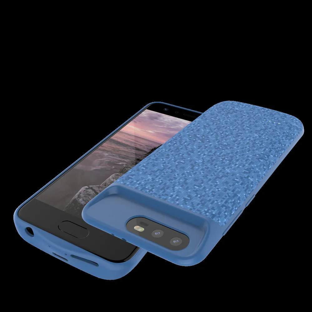 Luxmo External battery case backup charger cover for huawei honor 8 9 Portable power bank case wireless charging case 5