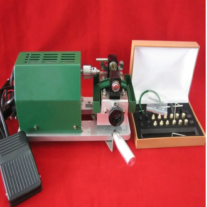 

220/240V 16000r/min gemstone shell Pearl Drilling Machine,jade Beads Driller, portable jewelry drilling holing machine