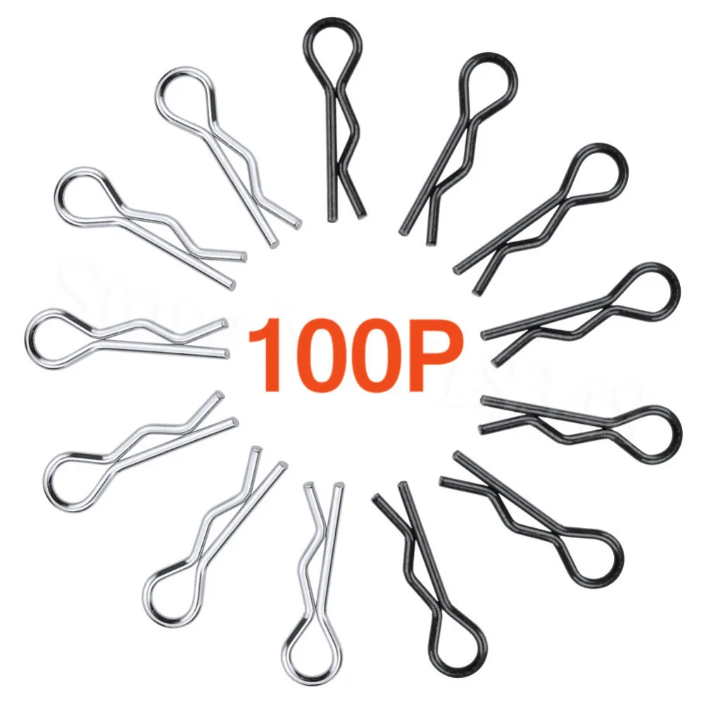

100pcs/Lot RC Body Clips Pins For 1:18th WLtoys A949 A959 A969 A979 K929 Off Road Buggy Truck Replacement