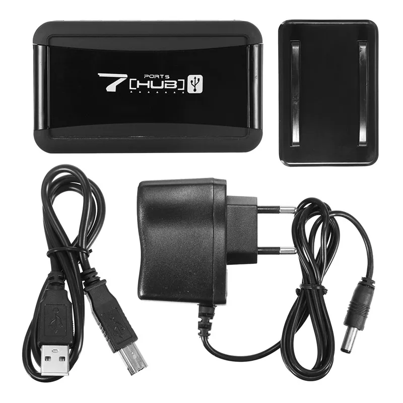 Spuer speed 7 портов usb-хаб 2,0 USB зарядное устройство стол мульти usb-хаб разветвитель адаптер питания переменного тока США/ЕС для Raspberry Pi ПК ноутбук