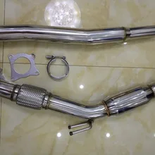 Водосточная труба для гольфа GTI MK5 MK6 gti Jetta A3 2,0 T водосточная труба с 200 ячейками Sport cat 3''