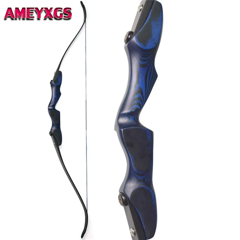 

60" ILF Takedown American Hunting Bow Recurve Bow 30-60lbs Limbs Riser Right Hand Camping Hunting Shooting Archery Accessories