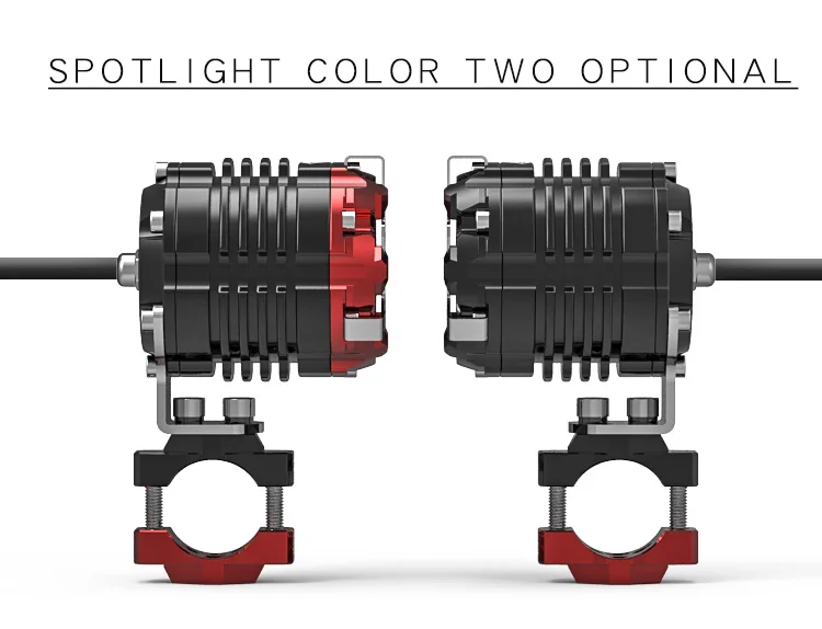 Светодиодный точечный светильник SPIRIT BEAST, модифицированные аксессуары, Внешние фары, вспомогательное освещение мотоцикла, супер яркие огни