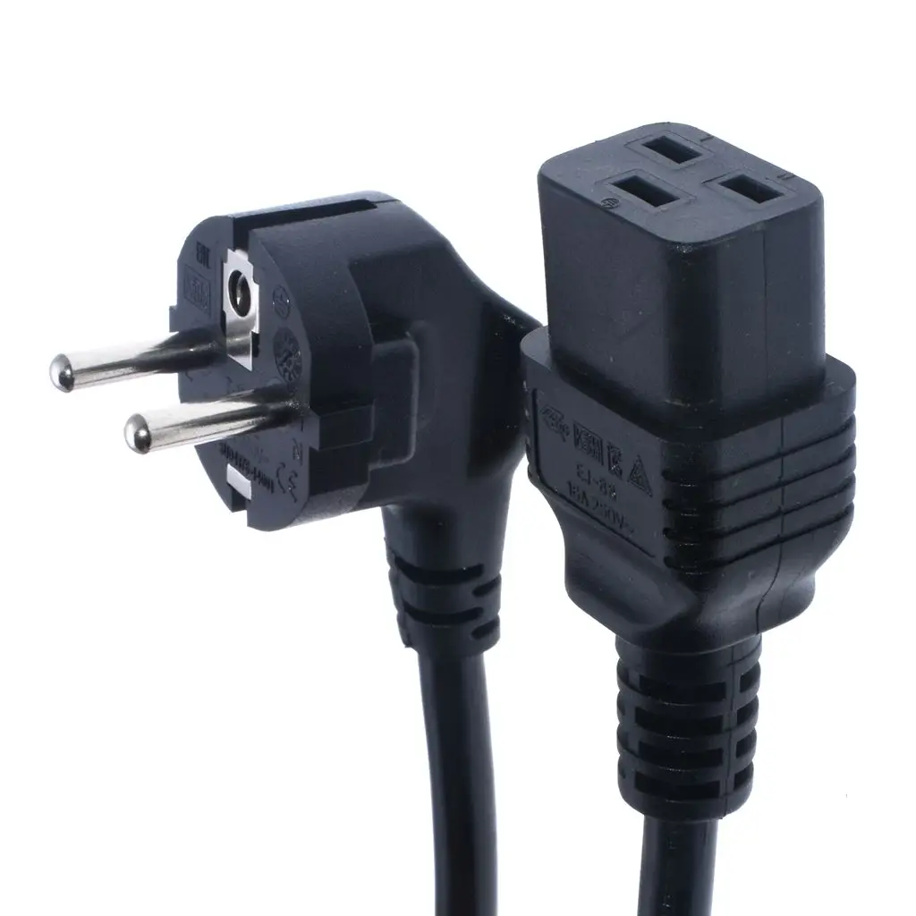 Европейский шнур питания Schuko CEE7/7 к IEC C19 PDU 1 8 м распределительный для APC